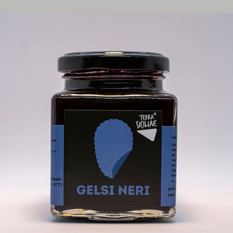 Confettura Extra di Gelsi Neri di Sicilia - Vaso in Vetro da 240 g