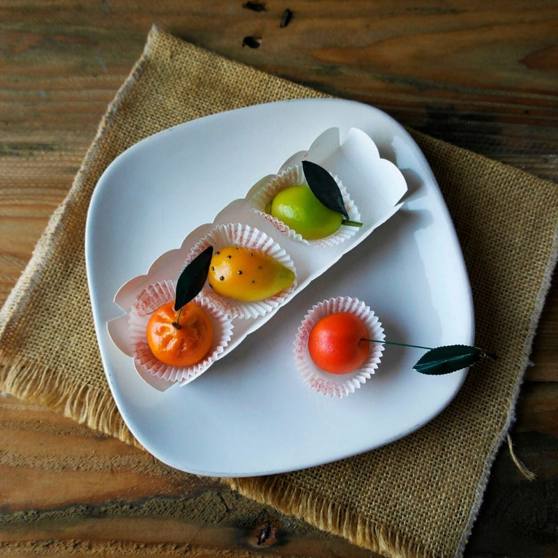 Frutta Martorana Siciliana con Mandorle e Miele - Scatola in Cartone da 100 g