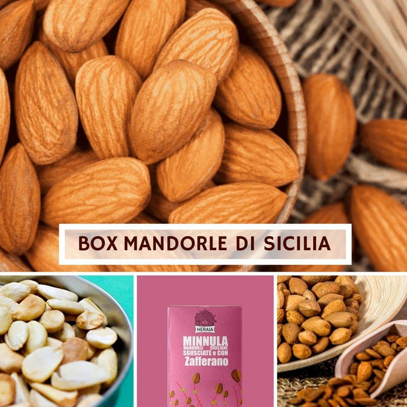 Box di Mandorle di Sicilia - Confezione da 20 pezzi
