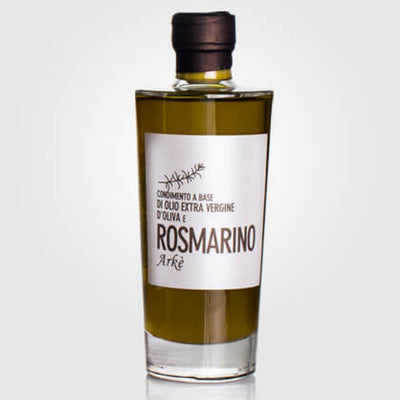 Bottega Sicana Condimento Aromatizzato al Rosmarino e Olio Extravergine d'Oliva Siciliano - Bottiglia da 0,20lt