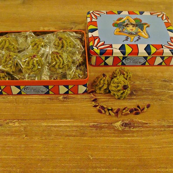Paste di Pistacchio di Sicilia - Latta Decorata da 500 g