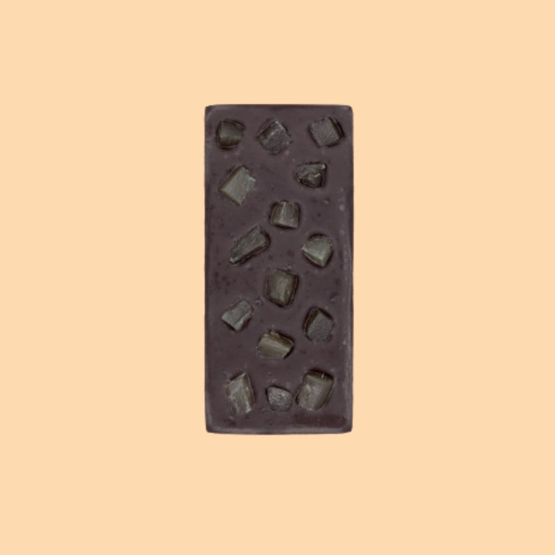Bottega Sicana Cioccolato di Modica IGP con Zenzero Candito 20% - Confezione da 3 Barrette da 70 g